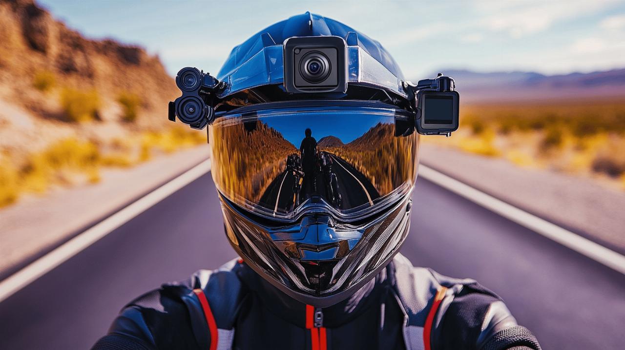 Quelles Fixations Pour Placer Sa Camera GoPro Sur Son Casque De Moto 